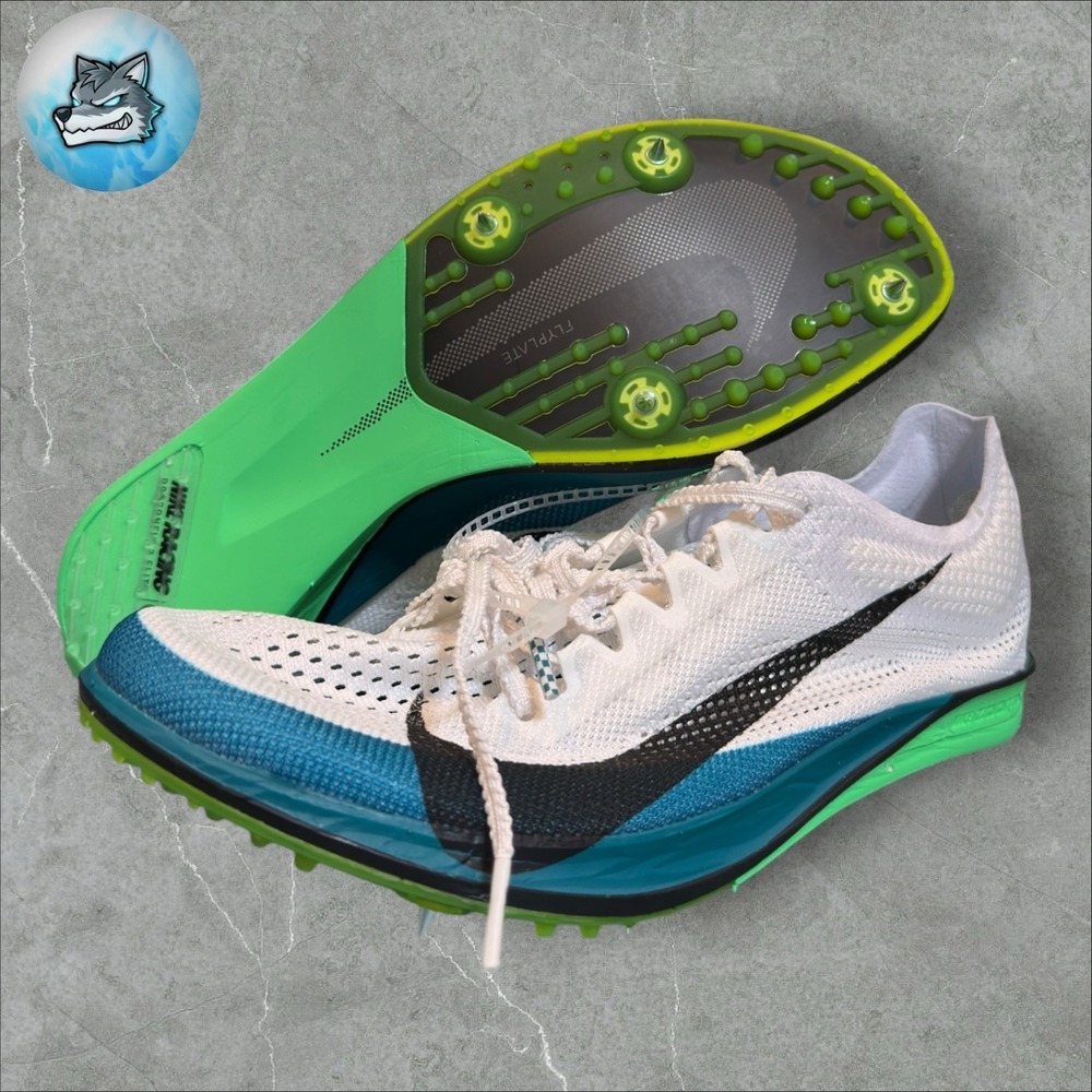 Nike Dragonfly 2 Elite Mens Size 12.5 White Spruce Track Field Spikes FZ9315-102